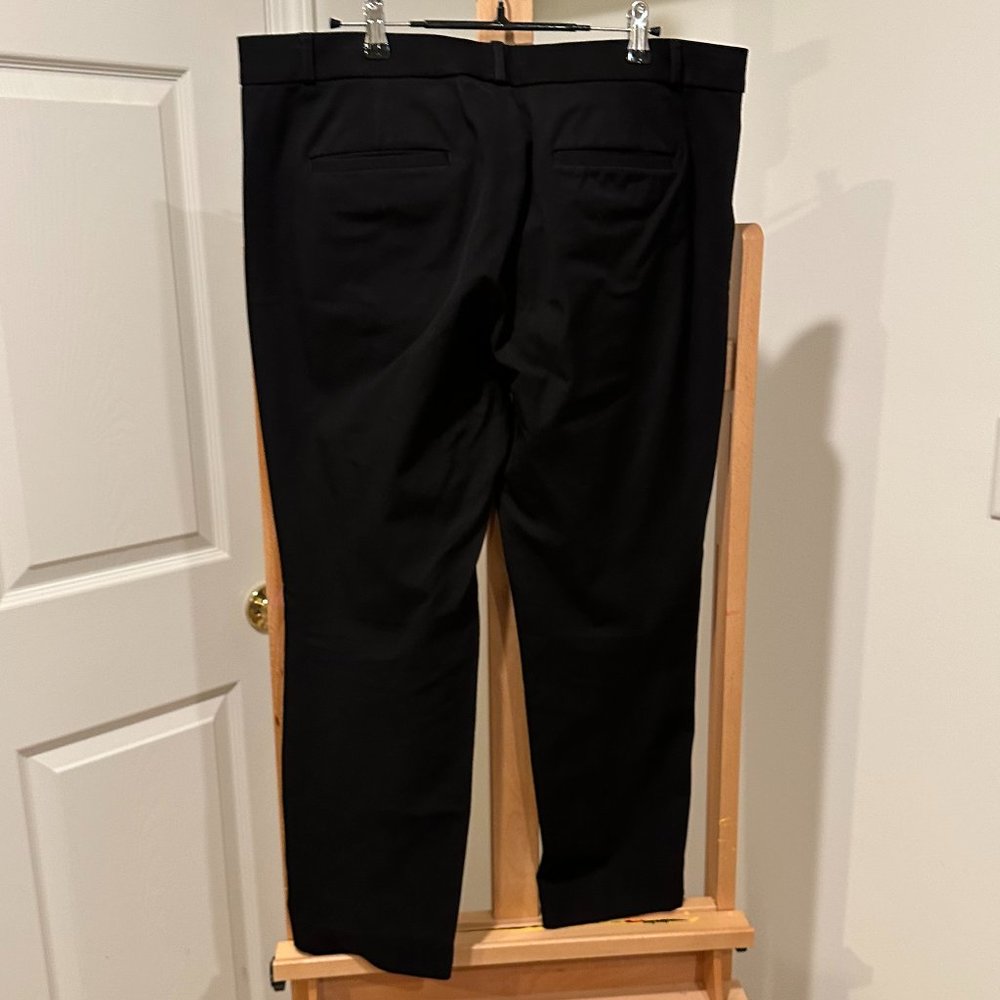 Black Banana Republic Sloan Fit Women's Pants Trousers Size 14 - Picture 4 of 5